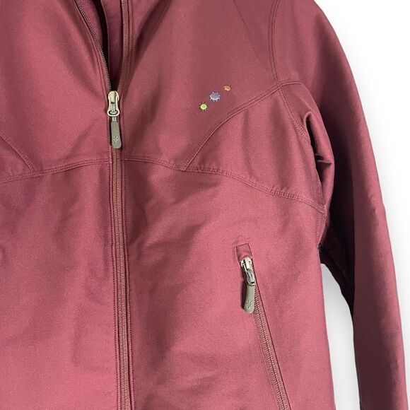 IBEX Climawool Cirrus Jacket Softshell Burgundy/Maroon Merino Wool - Picture 3 of 12